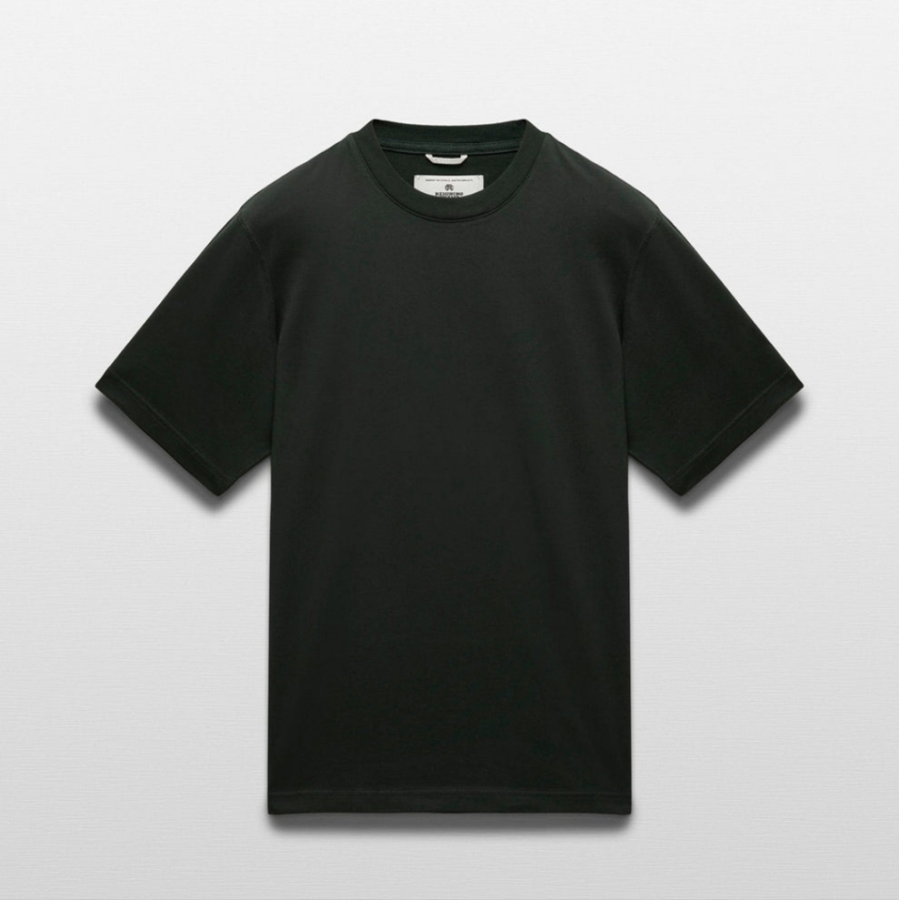 Reigning Champ Dark Teal Men's Short Sleeve Tee